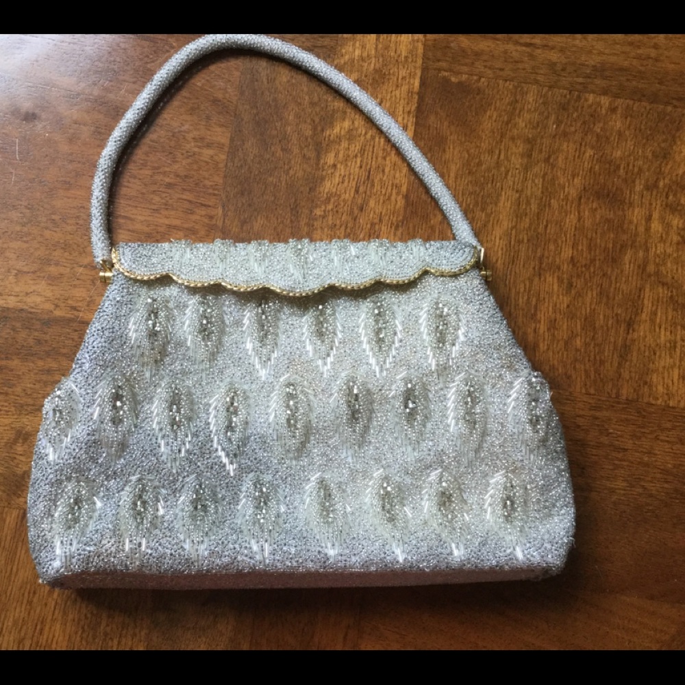 Vintage beaded evening bag